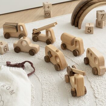 Personalised Wooden Toddler Play Vehicles, 9 of 10