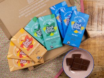 Organic Milk Chocolate Letterbox Gift Bundle, 4 of 4