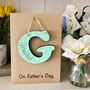 Personalised Father's Day Great Grandad G Keepsake Card, thumbnail 1 of 4