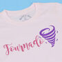 'Fournado' Four Birthday T Shirt, thumbnail 3 of 5