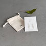 Let Love Grow Sterling Silver Leaf Drop Earrings, thumbnail 3 of 12