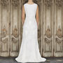 Ivory Applique White Wedding Dress, thumbnail 2 of 2