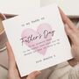 Fathers Day Card From Daughter For Daddy, thumbnail 1 of 7