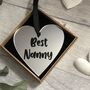 Best Mum/Nanny Mirror Heart Mother's Day Decoration, thumbnail 3 of 4