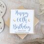 Yellow Gold Earrings, Happy 60th Birthday, thumbnail 1 of 4
