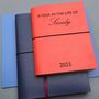 Personalised 'Year In The Life' Leather Diary Journal, thumbnail 1 of 9