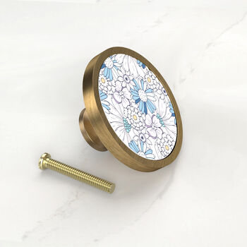 Girls Bedroom Cabinet Knobs Liberty Style Floral For Cupboard Doors And Drawers, 9 of 9