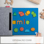 Personalised Blue Jumbo Shapes Wooden Name Puzzle, thumbnail 3 of 5