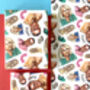 Madge And Harold Gift Wrap, 90s Nostalgia Inspired Wrap, thumbnail 7 of 9