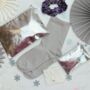 Christmas Gift For Her – Silver Socks, Bracelet And Silver Festive Accessories, thumbnail 9 of 11
