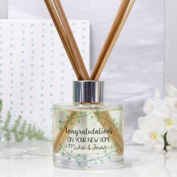 Personalised New Home Reed Diffuser Gift Set, 7 of 11