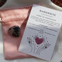 Rhodonite Crystal Heart For Love And Compassion, thumbnail 2 of 10