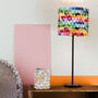 Colourful Rainbow Folded Paper Table Lamp, thumbnail 2 of 4