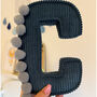 Pompom Corduroy Fabric Letters, thumbnail 7 of 11
