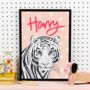 Personalised Tiger Print, thumbnail 1 of 11