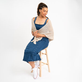Elsie Shawl Easy Crochet Kit, 4 of 11