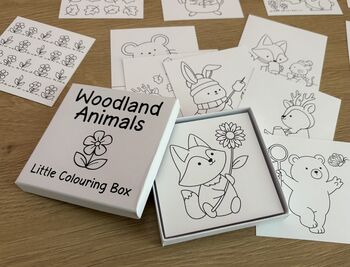 Colouring Cards, Personalised Colouring Set, 5 of 7