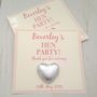 Personalised Hen Party Chocolate Heart Gift Favours, thumbnail 6 of 7