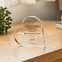 Father Of The Bride Wedding Heart Plaque Gift, thumbnail 2 of 5