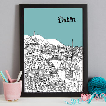 Personalised Dublin Print, 3 of 10