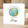 Personalised Best Friend Birthday, Love Or Friendship Card, thumbnail 1 of 7