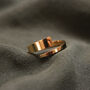 Geometric Ring For Women 18k Gold Plated, thumbnail 1 of 4