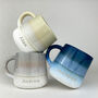 Personalised Reactive Glaze Stoneware Mug, thumbnail 3 of 9