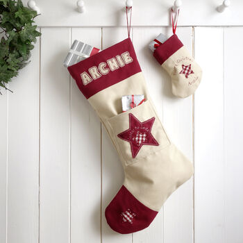 Personalised Letter To Santa Christmas Stocking, 10 of 12