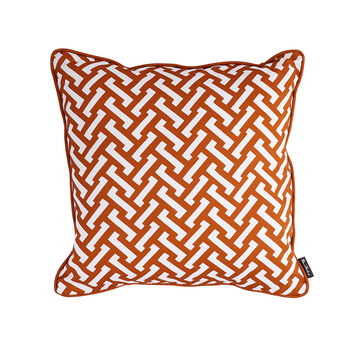 Zig Zag Pattern Cotton Cushion, 2 of 10