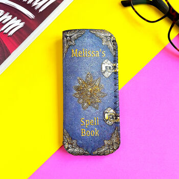 Personalised Book Of Spells Glasses Case, 3 of 7