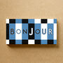 Bonjour Sign Personalised Print Gift, thumbnail 3 of 10