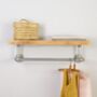 Finchley Industrial Clothes Shelf And Rail, thumbnail 1 of 10