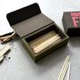 Refillable Matches Box Magnetic Close Father's Day Gift, thumbnail 4 of 5