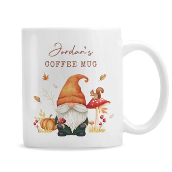 Personalised Autumn Gonk Mug, 3 of 3