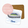 Personalised Leicester City Coaster, King Power Stadium, thumbnail 1 of 3