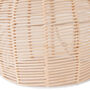 Natural Wicker Table Lamp With Shade, thumbnail 8 of 11