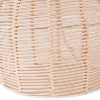 Natural Wicker Table Lamp With Shade, 8 of 11