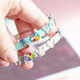 Buckle Belt Bracelet With Slide On Charms, thumbnail 1 of 8