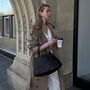 Hand Weaving Leather Bag Tote, thumbnail 7 of 12
