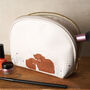 Bramble Farm Highland Cow Beauty Bag | Make Up | Travel Bag, thumbnail 1 of 6