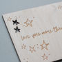 'Love You More Than All The Stars' Valentine's Card, thumbnail 3 of 4