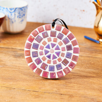 Pink Coaster/Mandala Mosaic Kit, 4 of 7