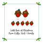 Robin Family Personalised Christmas Cards, thumbnail 6 of 6