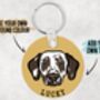 Personalised Dalmatian Keyring, thumbnail 3 of 4