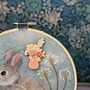 Vase Of Flowers Needle Minder, thumbnail 3 of 6