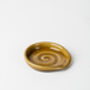 Handmade Ceramic Yellow Spoon Rest Or Tea Bag Holder, thumbnail 1 of 2