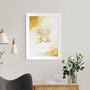 Personalised Peace Be Upon You Eid Wall Art, thumbnail 4 of 12