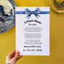 Personalised Poem Print Gift For Fathers Day, thumbnail 2 of 5