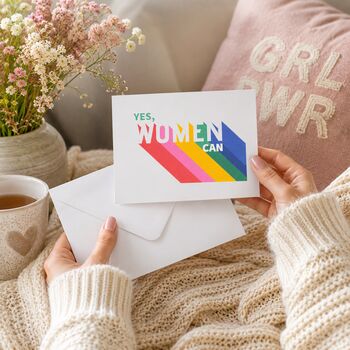 Yes Women Can Card, 5 of 7