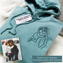 Personalised Embroidered Photo Hoodie, thumbnail 2 of 12